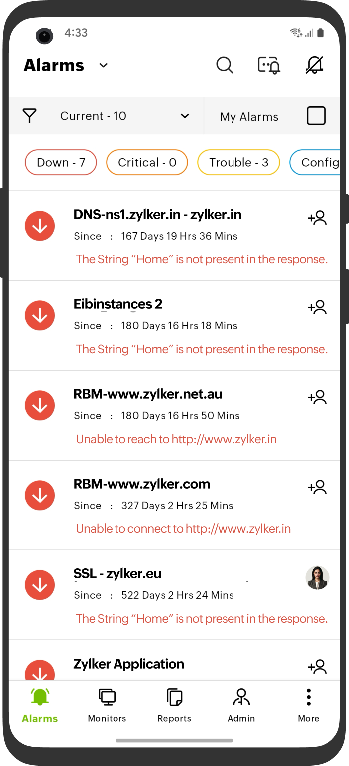 Android - Alarms Android - Alarms