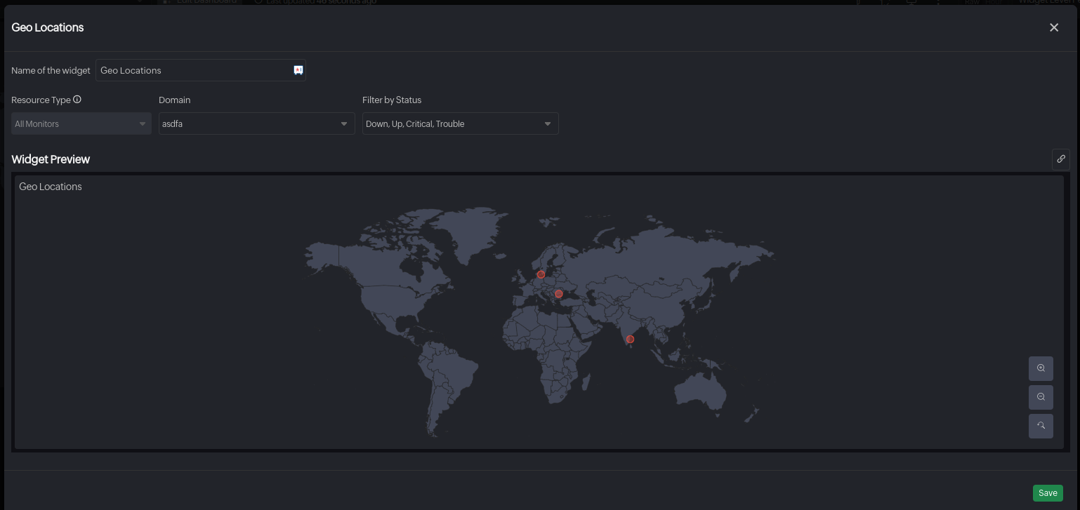 Geo Location Widget Geo Location Widget