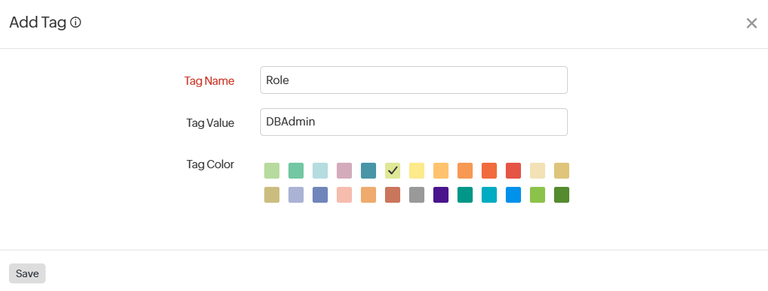 MSP Add Tags MSP Add Tags