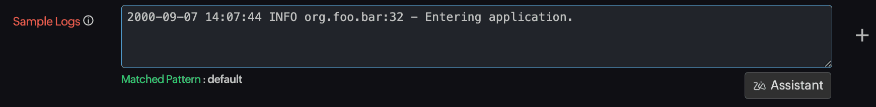 Sample Logs Sample Logs