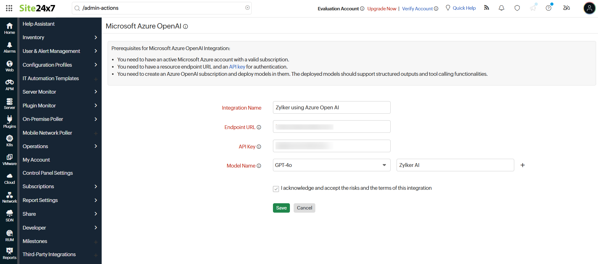 Microsoft Azure AI Integration Microsoft Azure AI Integration