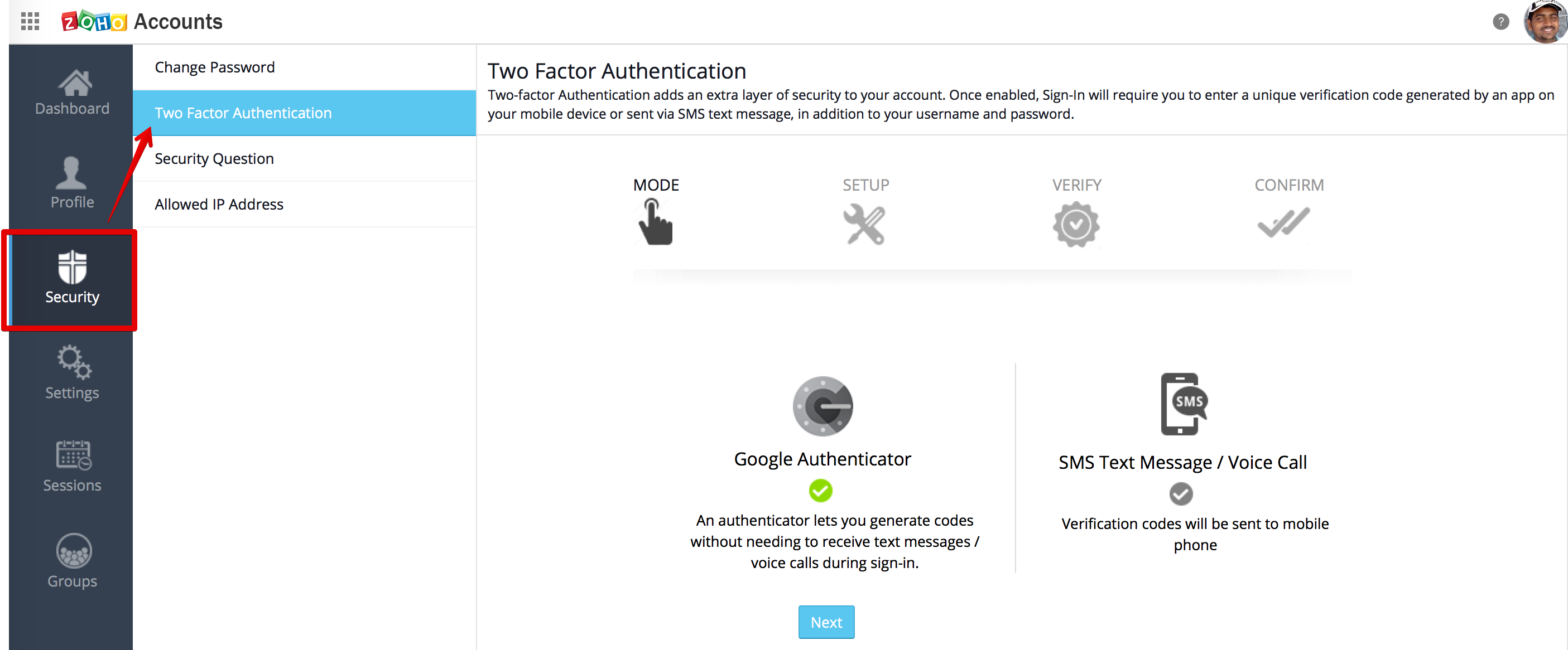1password two factor auth